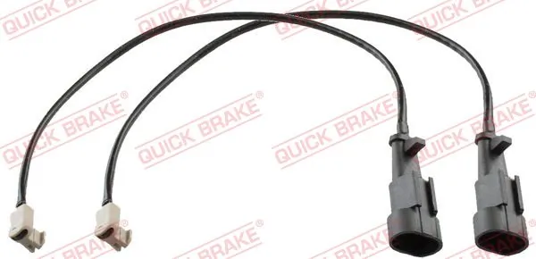 Warning Contact, brake pad wear